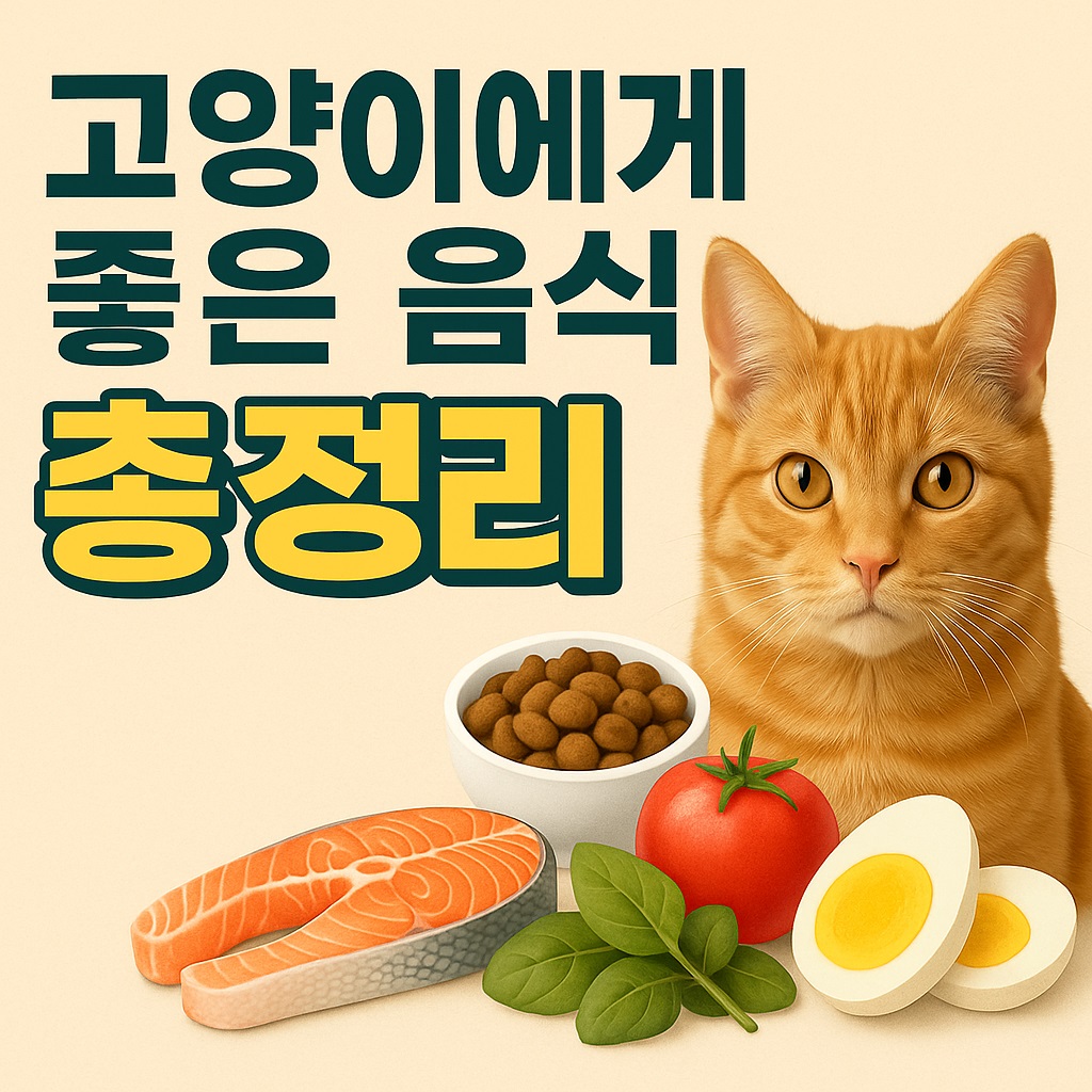 고양이에게 안전하고 좋은 음식, 무엇을 먹여야 할까?